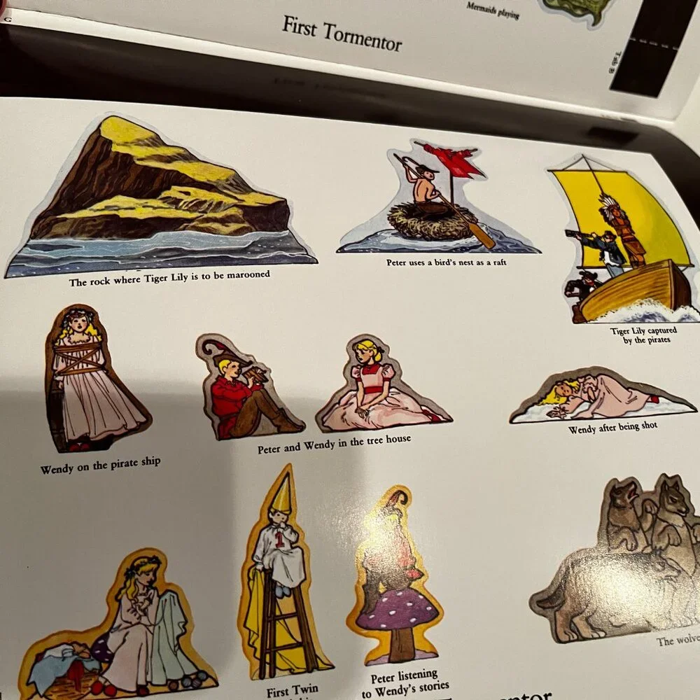 Peter Pan Toy Theatre to Cut and Assemble by Tom Tierney (1983)‎